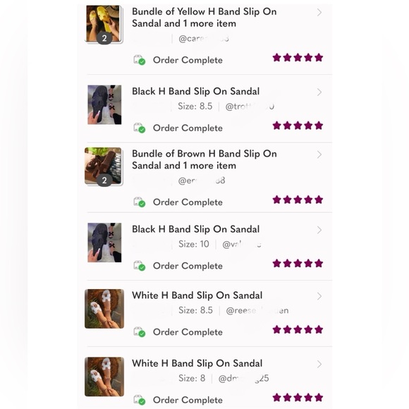 Light Blue H Band Slip On Sandal - Picture 11 of 12